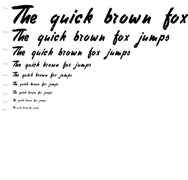 Stephens Heavy Writing Waterfall