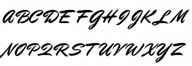 StephensHeavyWriting Шрифта ВЕРХНИЙ