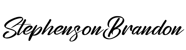 Stephenson Brandon  Frei Schriftart Herunterladen