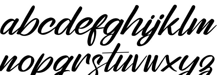 Stephenson Brandon Font LOWERCASE