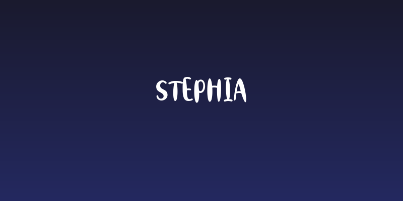 Stephia Social Header