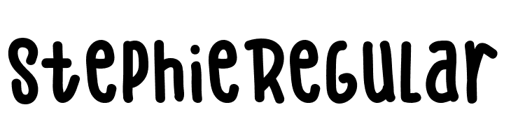 Stephie Regular  font caratteri gratis