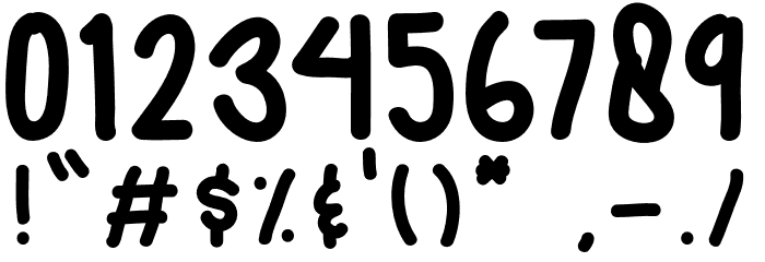 Stephie Regular Font OTHER CHARS