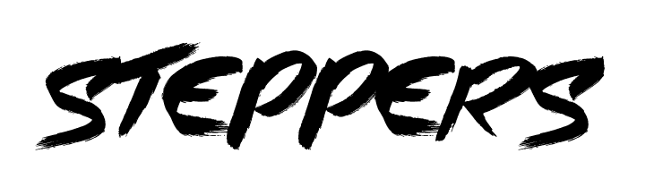 Steppers Font