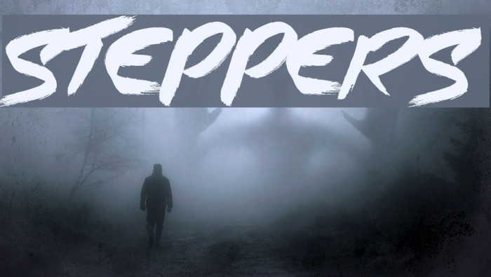 Steppers Font examples