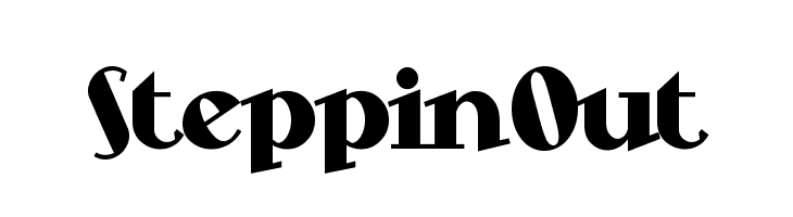 SteppinOut フォント