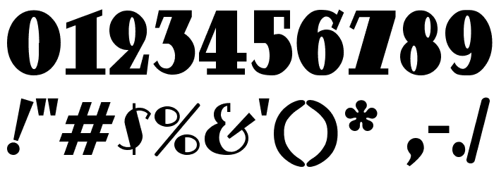 SteppinOut Font OTHER CHARS
