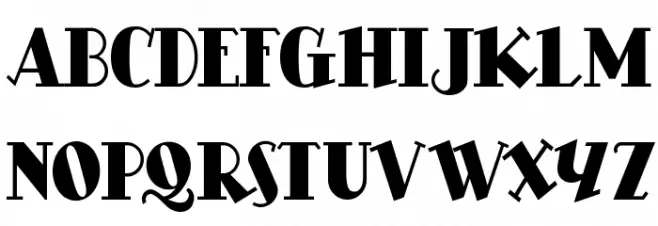 SteppinOut Font Litere mari