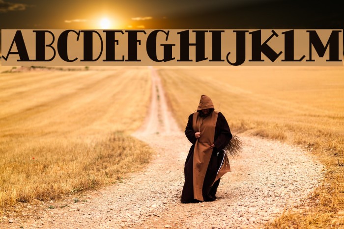 SteppinOut Font examples