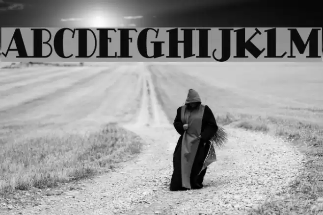 SteppinOut Schriftart examples