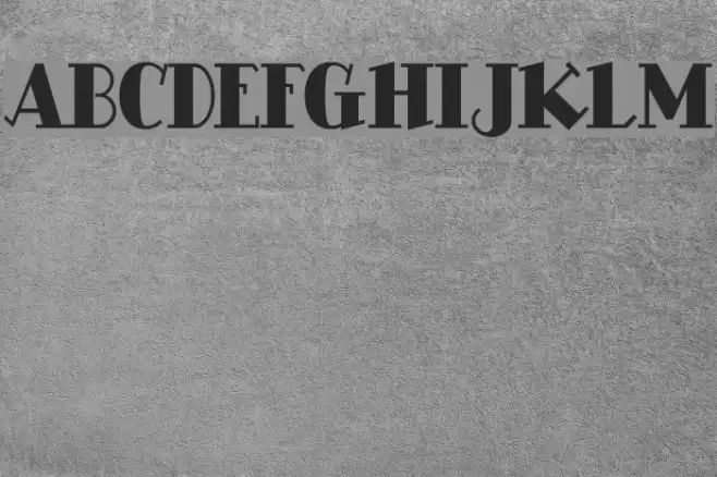SteppinOut Schriftart examples