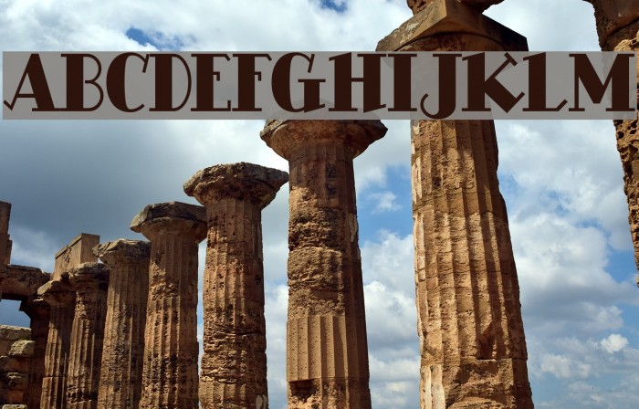 SteppinOut Font examples