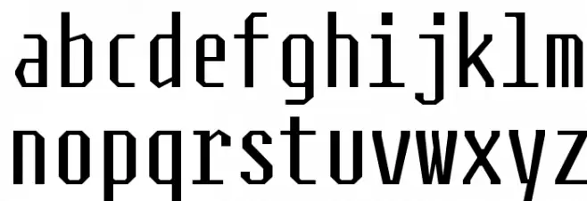 Steps-Mono Mono 字体 小写