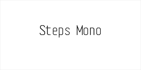 Steps Mono Logo