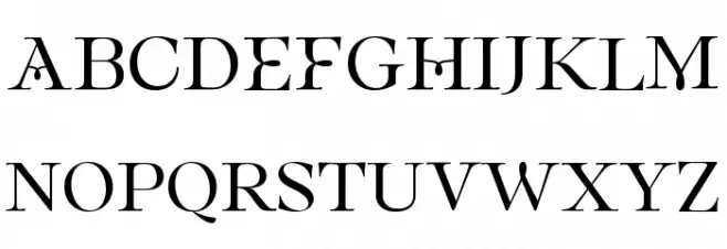 Steravina Schriftart Groß