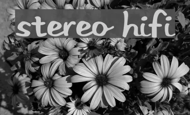 Stereo Hifi Caratteri examples
