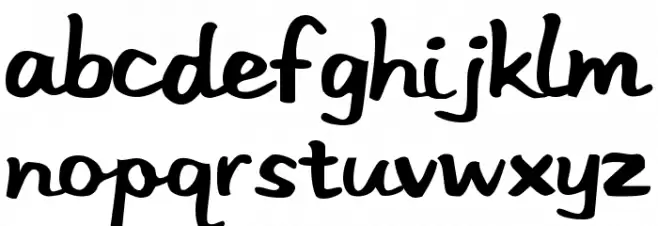 Stereo Hifi Font LOWERCASE