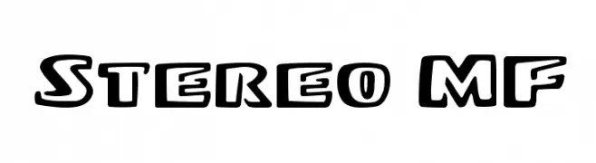 Stereo MF  Скачать бесплатные шрифты