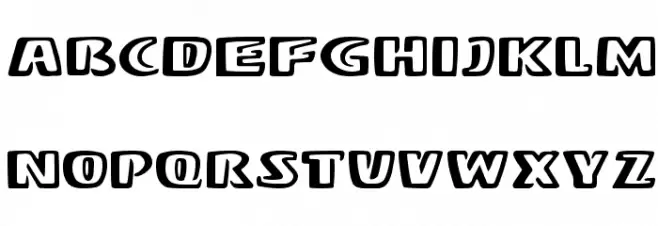 Stereo MF Fonte MAIÚSCULAS