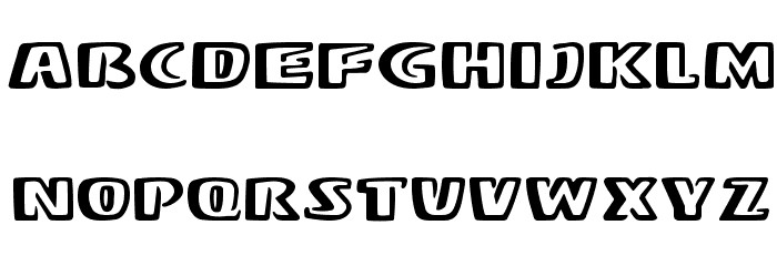 Stereo MF Font LOWERCASE