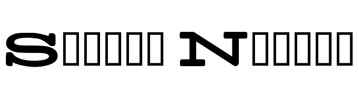 Stereo Normal Font