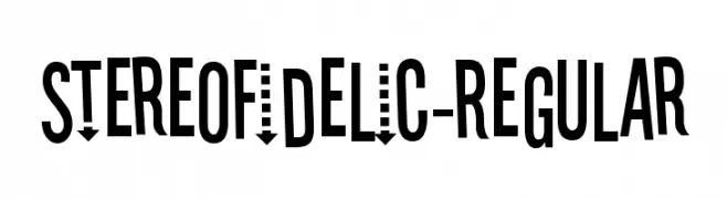 Stereofidelic-Regular  لخطوط تنزيل
