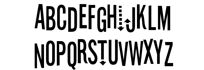 Stereofidelic フォント 小文字