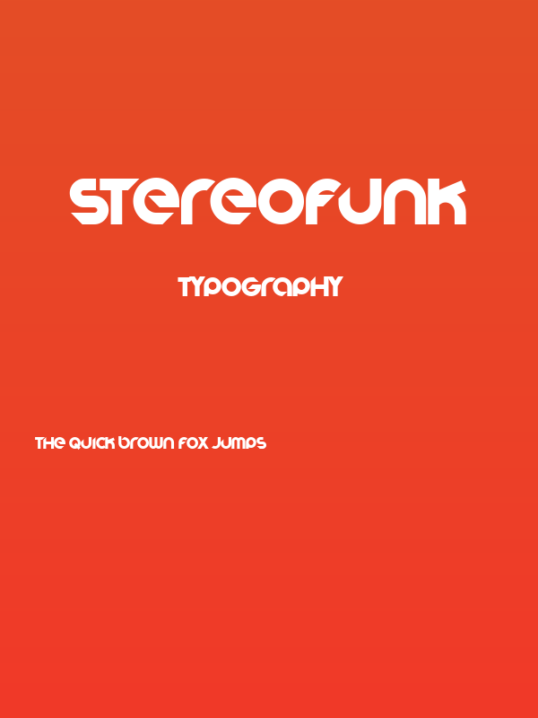 Stereofunk Poster