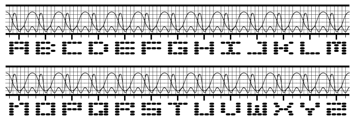 Stereolab Font LOWERCASE