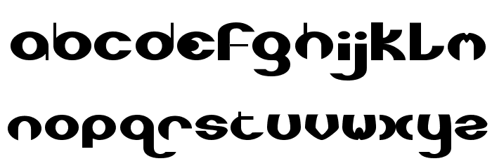 Stereophonic 1 Font LOWERCASE