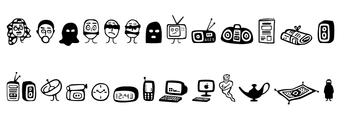 Stereotype-wkg30Regular Font LOWERCASE