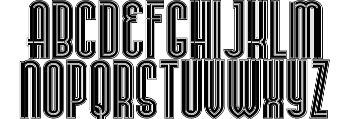 Stereovolna Black Font LOWERCASE