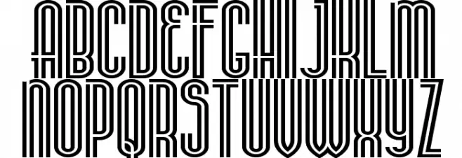 Stereovolna Caratteri MINUSCOLO