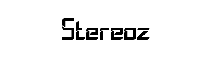 Stereoz  フリーフォントのダウンロード