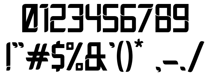 Stereoz Font OTHER CHARS