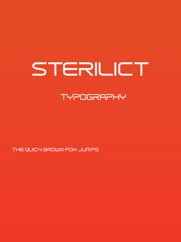 Sterilict Poster