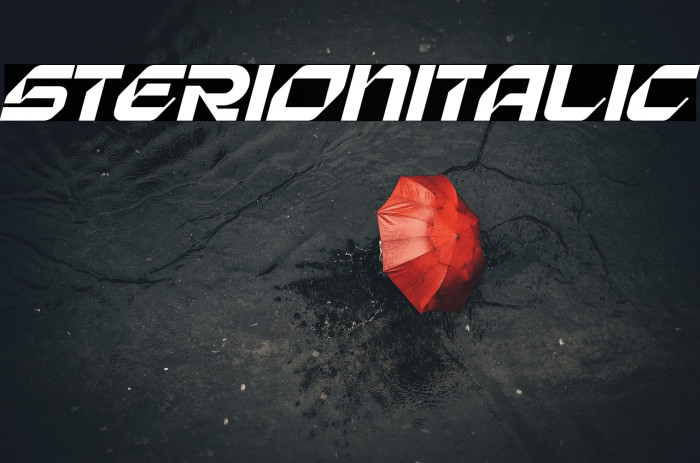 Sterion Italic Example 1