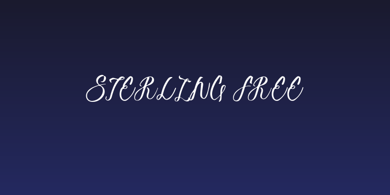 Sterling Free Social Header