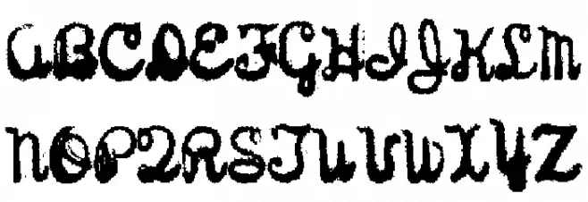 Sterling Keys フォント 大文字
