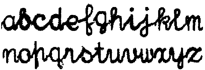 Sterling Keys Font LOWERCASE