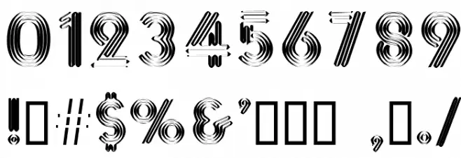 SterlingPanic Font OTHER CHARS