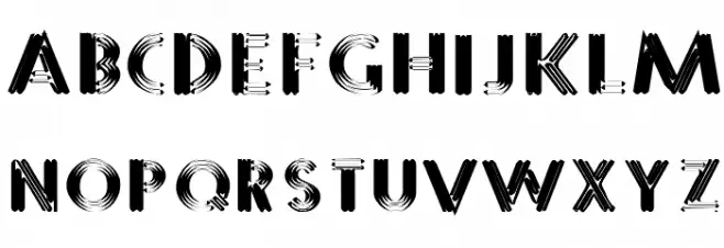 SterlingPanic Font LOWERCASE