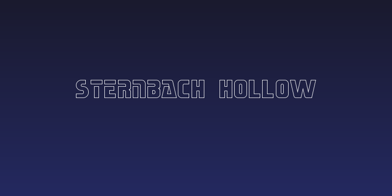 Sternbach Hollow Social Header