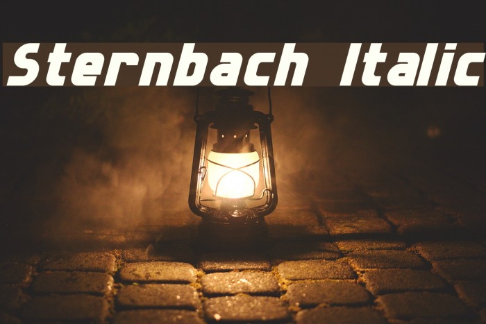 Sternbach Italic Example 2