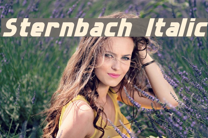 Sternbach Italic Example 3