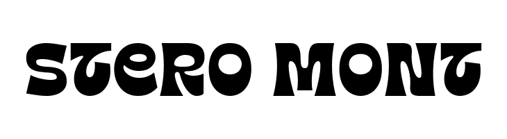 Stero Mont  Fuentes Gratis Descargar