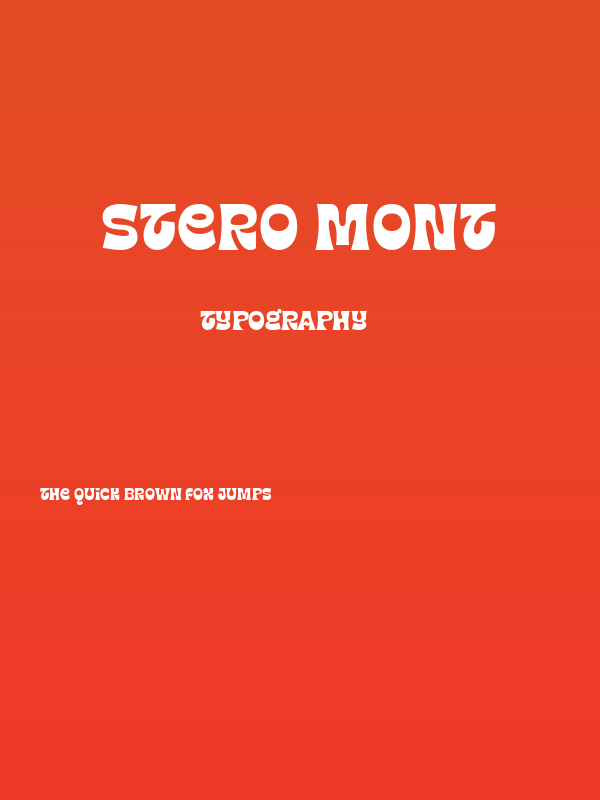 Stero Mont Poster
