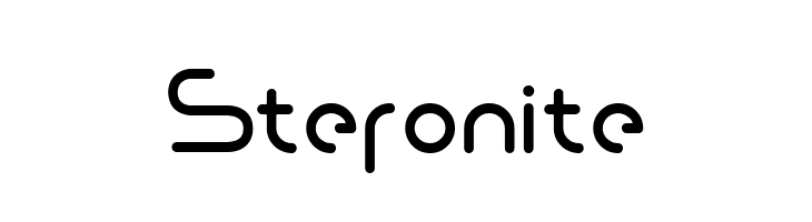 Steronite  Descarca Fonturi Gratis
