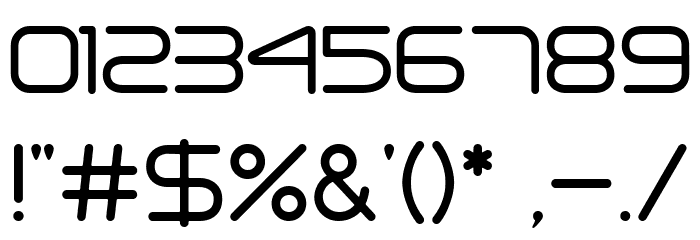 Steronite Font OTHER CHARS