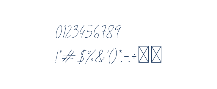 Stev Luts Italic Other Characters